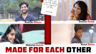 Made For Each Other | Latest Telugu short film | Raavan Nitturu | Swetha Reddy