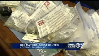 KKK leaflets tossed into Lexington yards