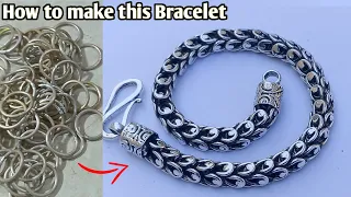 Handmade Silver Dragon Bracelet/how it's made/jewelry making/Gold Smith Luke