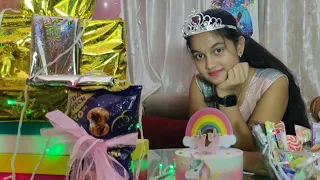 Hasini 12th birthday 12 gifts from mom and dad , birthday gifts unboxing #birthday #itsmybirthday