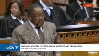 Minister of Police on Farm Murders in South Africa