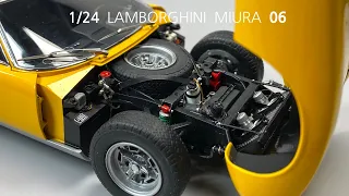 LAMBORGHINI MIURA 1/24 HASEGAWA - part 6