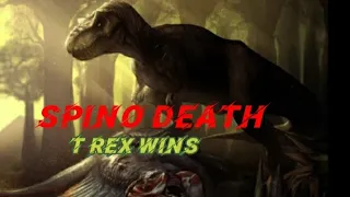 T rex vs Spinosaurus (Alternate Ending & extended scene)