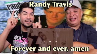 FIRST TIME HEARING RANDY TRAVIS FOREVER AND EVER AMEN | REACTION-