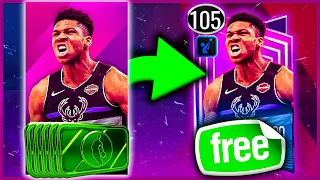 How To Get A FREE 105 OVR Game Time Giannis Antetokounmpo!