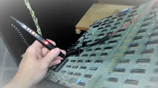 Repairing a 1979 Atari Asteroids Arcade PCB