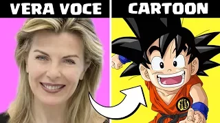 DI CHI È LA VOCE DEI CARTONI ANIMATI ? 💊 TOP 10 ANIME e CARTOON