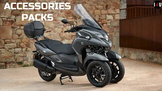 YAMAHA TRICITY 300 ACCESSORY PACK FEATURE VIEW | URBAN, SPORT AND WINTER PACKS I 4 U