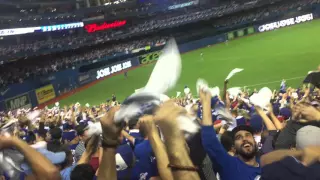 Jose Bautista 3 run Homerun Oct. 14 2015 Game 5 ALDS