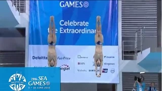 Aquatics Diving Men's 10m Synchronised Platform Final (Day 1) | 28th SEA Games Singapore 2015