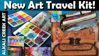 New Art Travel Kit for Watercolors