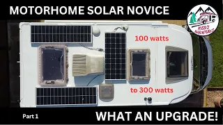Motorhome DIY Solar Upgrade (UK). Part 1. Step by step. If I can do it, so can you!