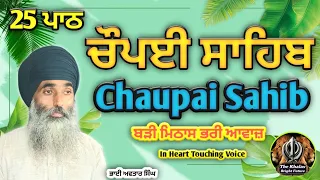 Chaupai Sahib | Vol 22 | ਨਿੱਤਨੇਮ ਚੌਪਈ ਸਾਹਿਬ | Gurbani Path | Chaupai Sahib Path | Bhai Avtar Singh |