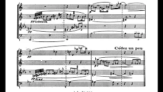 Jacques Ibert - Deux Mouvements for Woodwind Quartet (1922) [Score-Video]