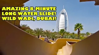 Wild Wadi's AMAZING 8 Minute Long Master Blaster Water Slide Dubai UAE