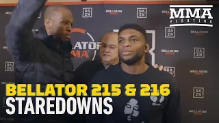 Bellator 215, 216 Media Day Staredowns - MMA Fighting