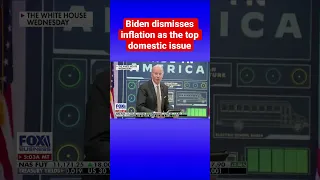 Fox News’ Peter Doocy presses Biden on the Democrats’ priorities ahead of the midterms #shorts
