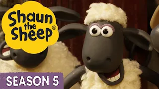 Shaun the Sheep Season 5 🐑 Full Episodes (16-20) 🦔 Dragons, Magic + MORE | Cartoons for Kids