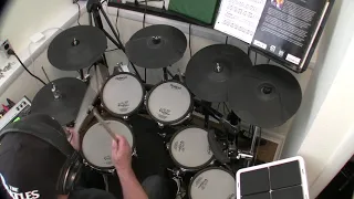 How to drum: Come Together - The Beatles  - Drum Cover (Abbey Road 60s Drummer triggered)