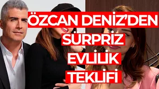 Özcan Deniz'den Sürpriz Evlilik Teklifi