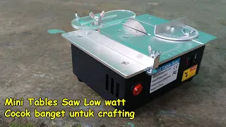 Mini Table Saw 24 volt berdaya rendah