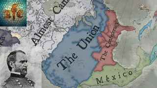 Crusader Kings 3 But With Civil War Borders Time lapse