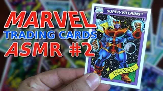 ASMR - Marvel Super Hero Trading Cards #2 - Whispering, Mouth Sounds, Relaxing, Thanos, Ultron, etc.