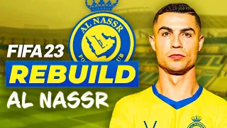 CRISTIANO RONALDO ARAP LİGİNDE! // FIFA 23 AL NASSR REBUILD // KARİYER MODU