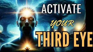 YOUR PINEAL GLAND WILL BEGIN TO VIBRATE AFTER 3 MIN | Open your third eye (frequency of 741 Hz)