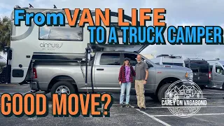 Van Life To Truck Camper Life: Off We Go!