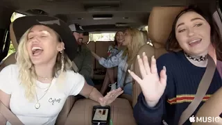 Miley, Noah Cyrus & MORE Celebs Belt It Out In New Carpool Karaoke Series Trailer