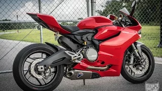 Ducati 899 Panigale Termignoni Exhaust System - Sound Test