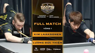 FULL MATCH: Kim Laaksonen - Thiện Lương | KKKing Imperial x HAN Billiards - Đà Nẵng Stop | Vòng 1