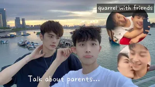 [SUB/BL] Talking about parents + quarrel with friends | Lai Jiaxin & Li Jiahua