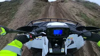 QUAD POLARIS SPORTSMAN 570 EFI - Pokaz jego możliwości mniejszych bądź większych