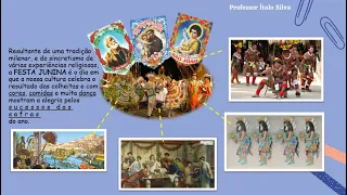 Artes e Ensino Religioso - Festas Juninas - correção 5º ano - 25-06-2021