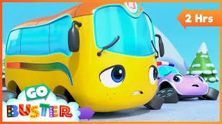 Buster Feels Under the Weather | Go Buster | Kids Cartoons & Nursery Rhymes | Moonbug Kids