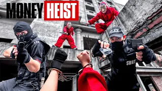 MONEY HEIST vs POLICE in REAL LIFE ll DIAMOND BLOOD ll FULL VERSION (Epic Parkour Pov Chase)