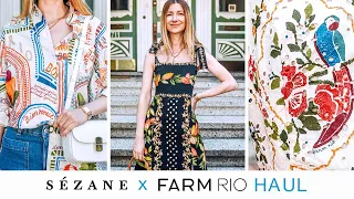 SEZANE HAUL Try-On FARM RIO Collection 2023