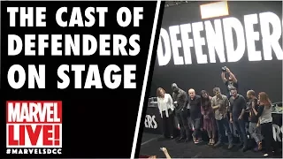 The Cast of "Marvel's THE DEFENDERS" on Marvel LIVE! at San Diego Comic-Con 2017