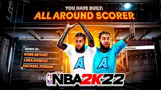 NEW "ALL AROUND SCORER" BUILD IS A DEMIGOD ON NBA 2K22! MOST OVERPOWERED OFFENSIVE BUILD IN THE GAME