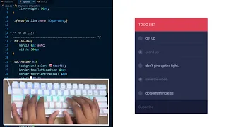 ASMR Programming - To Do List  using JavaScript - No Talking