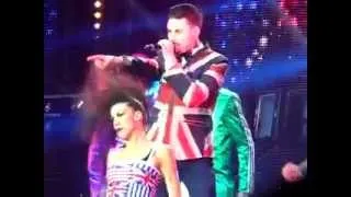 X Factor Live Tour 2013 - Rylan Clark - Spice Girl Medley - Manchester 27/01/13