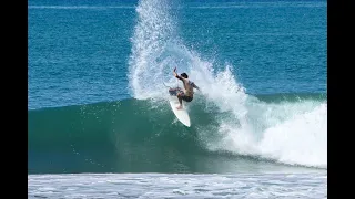 Sunny surf day at la Lora, Santa Teresa, Costa Rica.