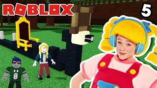 Roblox | Build A Boat for Treasure With Mary EP5 | Mother Goose Club Let's Play