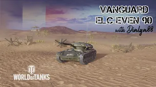 WOT Console II Trying out the Vanguard (Double Battle, Average Battle)