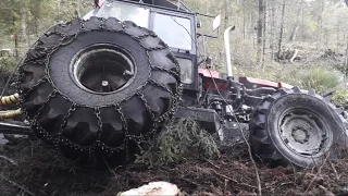 MTZ Stuck In Mud!!!