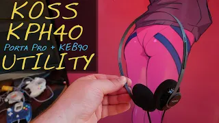 🟥Endgame Affordability _(Z Reviews)_ Koss KPH40 // PortaPro // KEB90 Utility