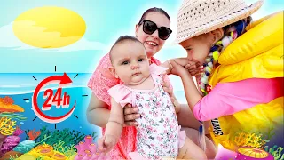 ⏰ 24 de ore cu ARIANA 👶 la MARE în BULGARIA 🇧🇬 BEBELUȘ la APĂ 🌊