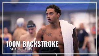 Shaine Casas Gets Second Win of the Meet in 100M Backstroke | TYR Pro Swim Series Knoxville